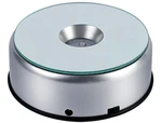 4" 7 Led Display Turntable Base For Crystals Glass Art, Colorful Light Rotatin. Fixed Price $20.33.