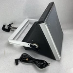 Videssence AA311471 16"X16" Studio Light With Honeycomb Grid And Clamp. Fixed Price $93.49.