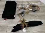 Pier One Imports Napkin Rings Set Of 8 Metal Halloween Spiders. Fixed Price $10.00.