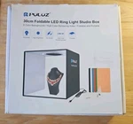 Puluz Light Box Photography, 12"X12" Professional Dimmable Shooting Tent Kit. Fixed Price $27.00.