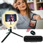 Vivitar 8 Inch Led Ring Light +tripod Mount Stand +power Bank +wireless Remote. Fixed Price $27.99.