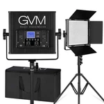 Gvm 896S 50W Bi-color Soft Led Panel 2-LIGHT Kit. Fixed Price $399.99.
