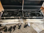 Smith-victor 710-SG Photography Lot Lighting Kit (4) Lights, Tripod, (6) Umb. Fixed Price $99.99.