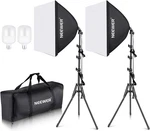 700W Softbox Lighting Kit 2PACK 5700K Led E26 Bulbs Photo Video Studio Equipment. Fixed Price $211.99.