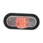 Grand General 79833 6" Oval Side Led Red/clear W/ Black Grommet. Fixed Price $51.88.