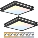 Square Ceiling Light Fixture - 36W 3000K/3500K/4000K/5000K/6000K Adjustable F.... Fixed Price $57.81.