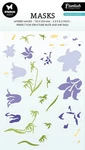 Studio Light Essentials 5.9"X8.25" Stencil-nr. 247, Blue Bell Flowers. Fixed Price $8.70.