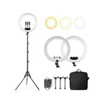 18 Inch Ring Light, Adjustable 2700-6500K Color Temperature Led Wi.... Fixed Price $76.10.
