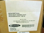 New Fostoria 2V541B Hevi-duty Worklight Incandescent 100W. Fixed Price $95.20.