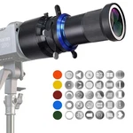 Bowens Mount Snoot Spotlight Gobo Projector- Compatible With Aputure Storm 40.... Fixed Price $336.88.