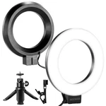 Neewer BR60D 5" Ring Light Clip-on For Laptop/monitor, W/stand. Fixed Price $21.99.
