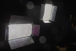 Two Light Panel "fancier" LED500A Continuous With 4 Pin Xlr Input. Fixed Price $60.00.