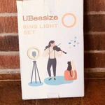 Ubeesize 8" Selfie Ring Light Extendable Tripod Stand Phone Holder Usb Remote. Fixed Price $14.00.