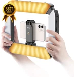 Ulanzi U200 Smartphone Video Rig Stabilizer With Led Ring Light Self. Fixed Price $93.96.