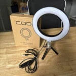 Codi - 6" Led Ring Light W/ Small Tripod Stand Warm, Blue Neutral New. Fixed Price $14.95.