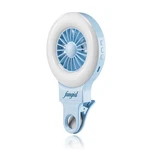 Fangirl By Remi: 2-IN-1 Clip Phone And Selfie Ring Light (blue). Fixed Price $54.29.