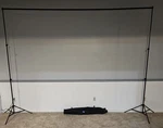 10X8FT Ls Photo Studio Backdrop Background Stand Frame Support Kit. Read Disc.. Fixed Price $19.99.