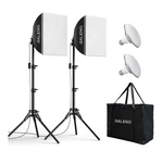 Raleno Softbox Lighting Kit, 2 16'' Photography Studio Equipments. Fixed Price $59.99.