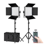 Gvm 520S Bi Color Led Studio Video Panel Kit Pro Lighting. Fixed Price $399.99.