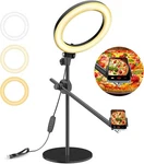 Luxsure Ring Light For Desk With Stand,overhead Camera/phone Mount ... Fast Ship. Fixed Price $49.99.