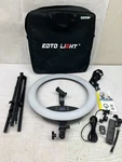 Eoto Light Inch Led Ring Tripod Stand Dimmable AM18. Fixed Price $78.00.