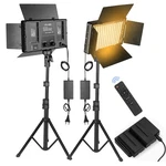 Nagnahz U800+ Led Video Light Photo Studio Lamp Bi-color 2500K-8500K Dimmable Wi. Fixed Price $114.45.