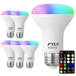 6-PACK Ftl BR20 Led Light Bulbs Color Changing Dimmable Flood. Fixed Price $28.99.