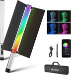 Neewer CL124 Rgb Handheld Led Light Wand 360 Full Color 16W 2500-10000K CRI97+. Fixed Price $69.99.