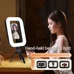Rechargeable Led Ring Fill Light Portable Selfie Streaming Photo Lamp Pro. Fixed Price $29.98.