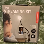 Kikkerland Live Streaming Lighting,usb Powered,phone Holder,open Box. Fixed Price $21.87.