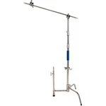 Savage Stainless Steel C-stand With Grip Arm Turtle Base Kit, 9.5'. Fixed Price $265.99.