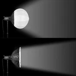 Gvm Ls 150D Led Daylight Video Pro 5600K 26" Lantern Globe Softbox. Fixed Price $299.00.