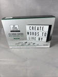 My Cinema Box, 8.5"X 12"- With 99 Letters D3. Fixed Price $8.09.