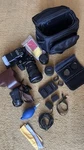 Sony A600 Mirrorless Camera Bundle With Extra Lens, Batteries, Accessories. Fixed Price $1200.00.