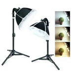 Linco Photography Table Top Studio Softbox Lighting Kit 3 Color Led Bulb. Fixed Price $49.99.