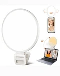 Selfie Light, Ecobasic Full-screen Rechargeable Clip On Ring With 3 Modes. Fixed Price $7.99.