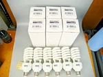 6 Fovitec Studio Pro Standard 45W Photo Fluorescent Spiral Daylight Bulbs. Fixed Price $30.00.