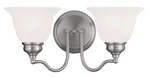 Livex Lighting 1352-91 Essex Bathroom Vanity Brushed Nickel. Fixed Price $119.96.