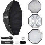 Godox Ul-box 120CM 47 Inches Quick Release Octagon Umbrella Softbox W/ Grid. Fixed Price $74.90.