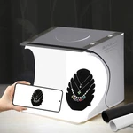 Puluz Mini Light Box 9" Photography Studio Shooting Tent 20 Led. Fixed Price $16.42.