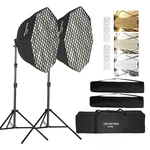 110W Octagonal Parabolic Lighting Kit, 37.4 "/95CM With Hone.... Fixed Price $297.98.