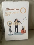 Ubeesize Selfie Ring Light With Tripod Stand - Black. Fixed Price $20.00.