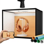 Raleno 16"X12" Light Box Photography, 24W Foldable Studio B.... Fixed Price $45.78.