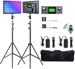 Rgb Video Light, Samtian Sound Controlled Photography Lighting 18.... Fixed Price $149.99.