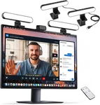 Dual-lamp Video Conference Lighting, Led Streaming With Remote And Touch. Fixed Price $56.99.