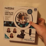 Nizoni Usb-powered Led Ring Light 3 Modes Wired Controller Model INV00727 White. Fixed Price $75.00.