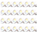 Amico 24 Pack 5/6 Inch 5CCT Led Recessed Lighting, Dimmable, 12.5W=100W, 950LM. Fixed Price $74.97.