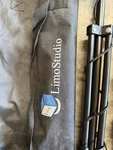 Limo Studio Continuous Lighting Kit Portable Umbrellas Stands Ac-powered. Fixed Price $49.95.
