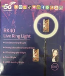 RK40 Led Ring Light 5G Live Stream W/ Tripod Stand Selfie Phone Holder Tik Tok. Fixed Price $10.99.