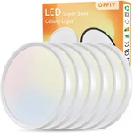 6PK 12 Inch Led Flush Mount Ceiling Light, 24W, 2520LM, 3000K/4000K/6000K Cct Se. Fixed Price $73.99.